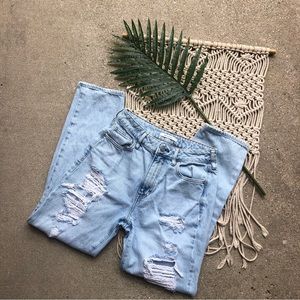 Pacsun Distressed Mom Jeans Size 26